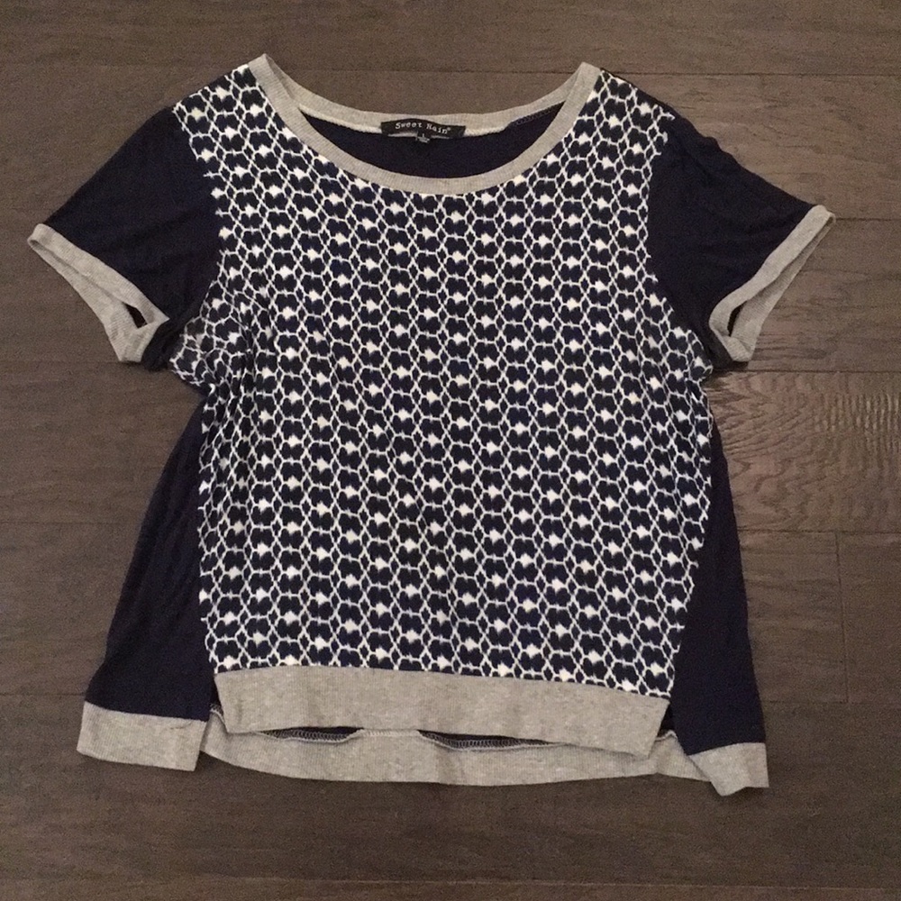 Color block top